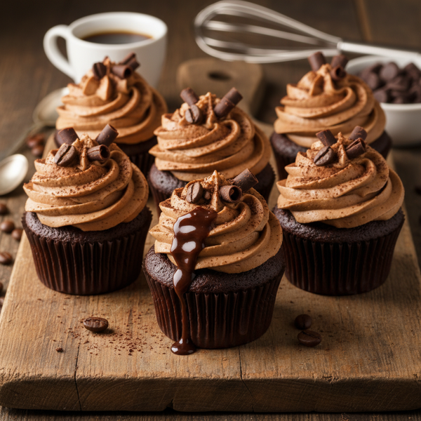 Decadent Mocha Delight Cupcakes recipe