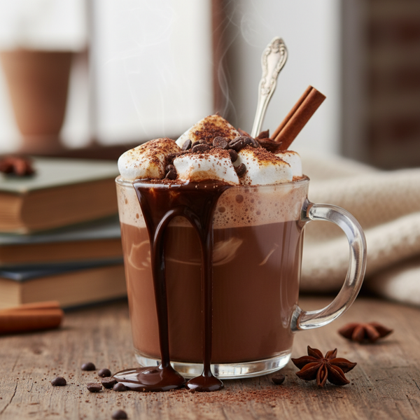 Decadent Mocha Marshmallow Cocoa recipe