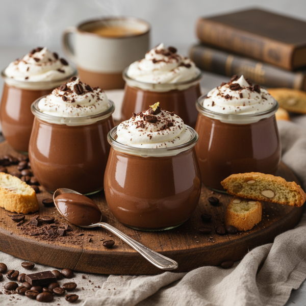 Decadent Mocha Pot de Crème recipe