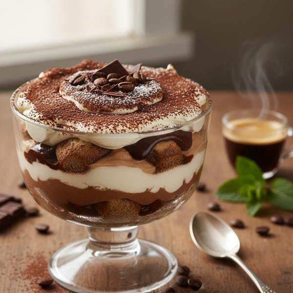 Decadent Mocha Tiramisu Delight recipe