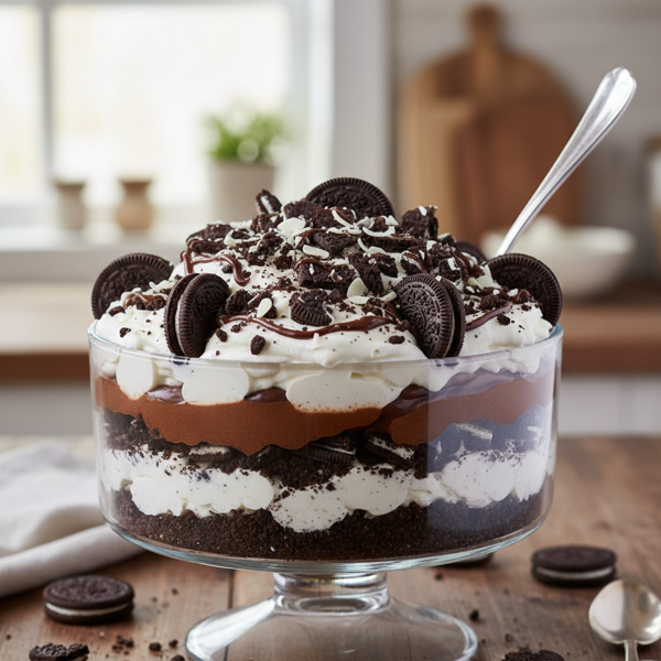 Decadent No-Bake Oreo Delight recipe