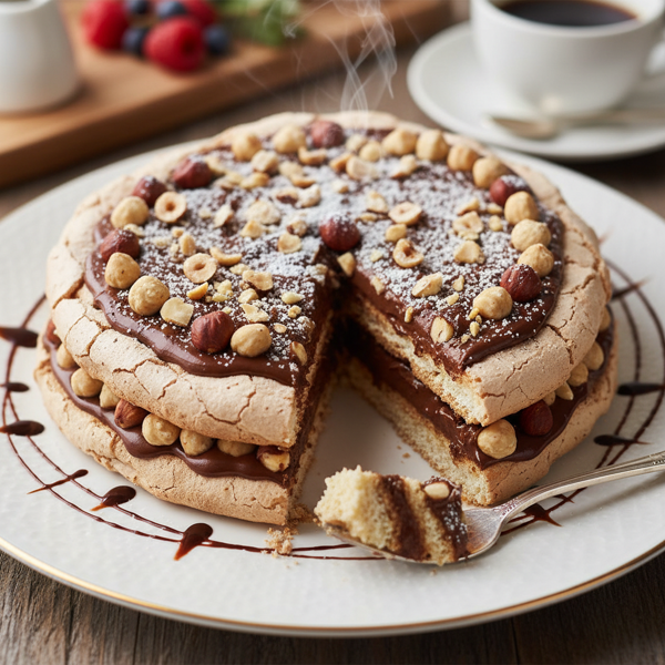 Decadent Norwegian Hazelnut Torte recipe