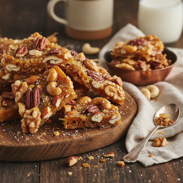 Decadent Nut Brittle Bliss recipe