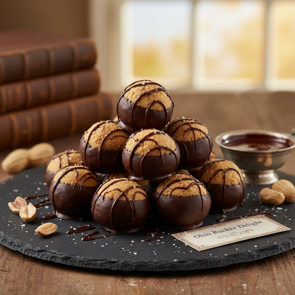 Decadent Ohio Buckeye Delight recipe