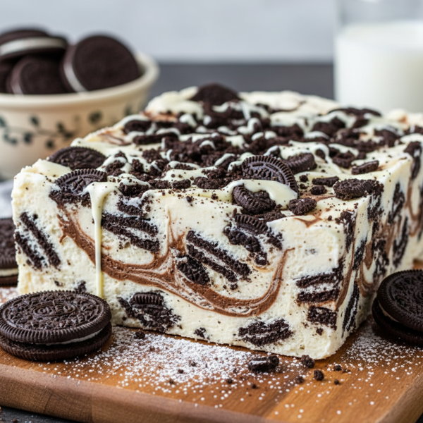 Decadent Oreo Cookies and Cream Fudge recipe