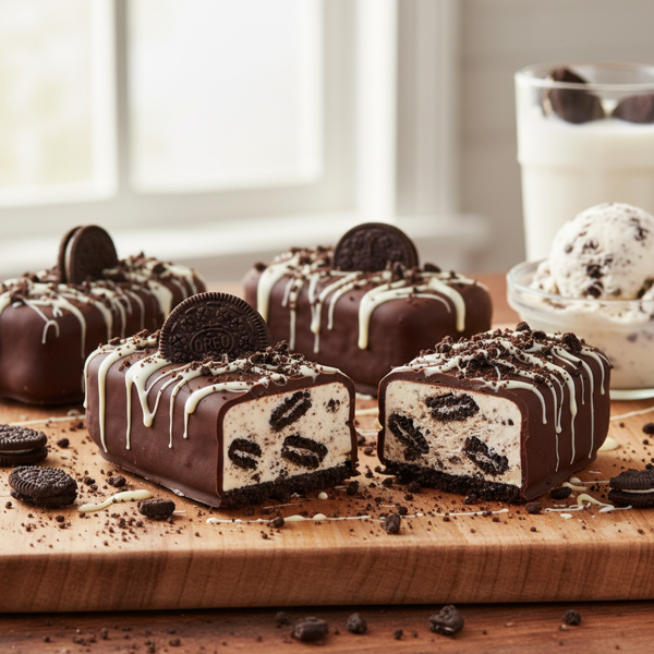 Decadent Oreo Ice Cream Bars recipe