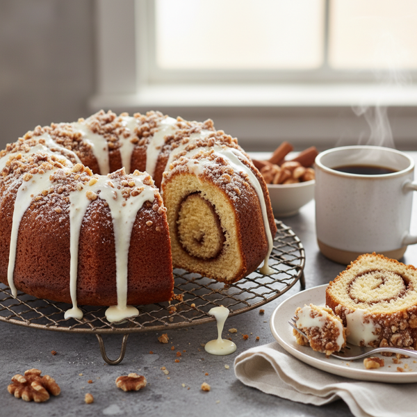 Decadent Overnight Cinnamon Coffee Cake recipe