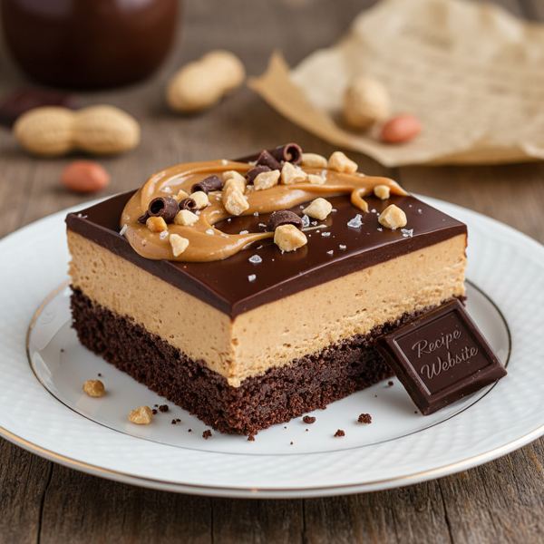 Decadent Peanut Butter Chocolate Delight recipe