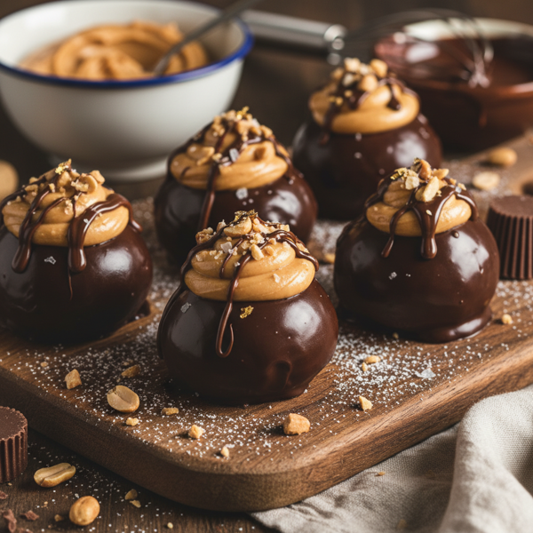 Decadent Peanut Butter Chocolate Delights recipe
