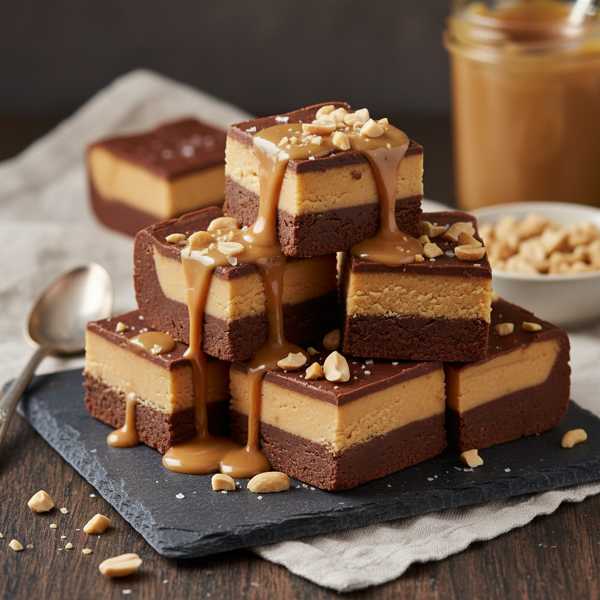 Decadent Peanut Butter Fudge Delight recipe
