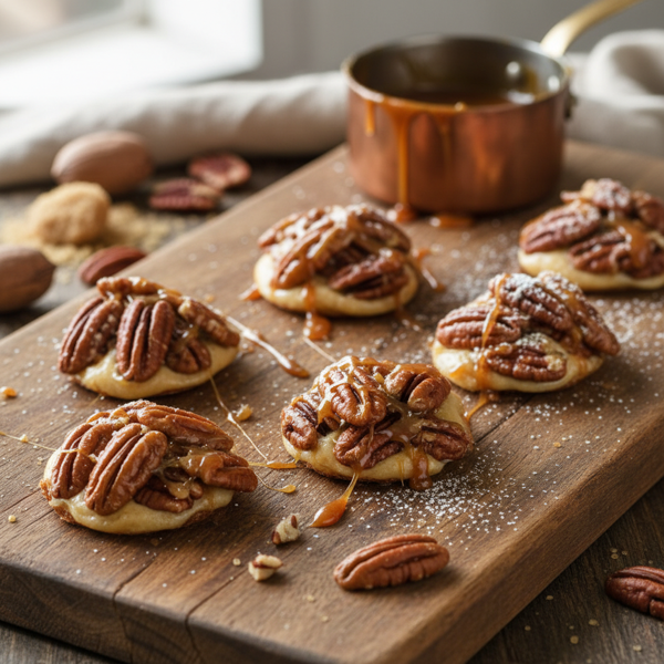 Decadent Pecan Praline Treats recipe