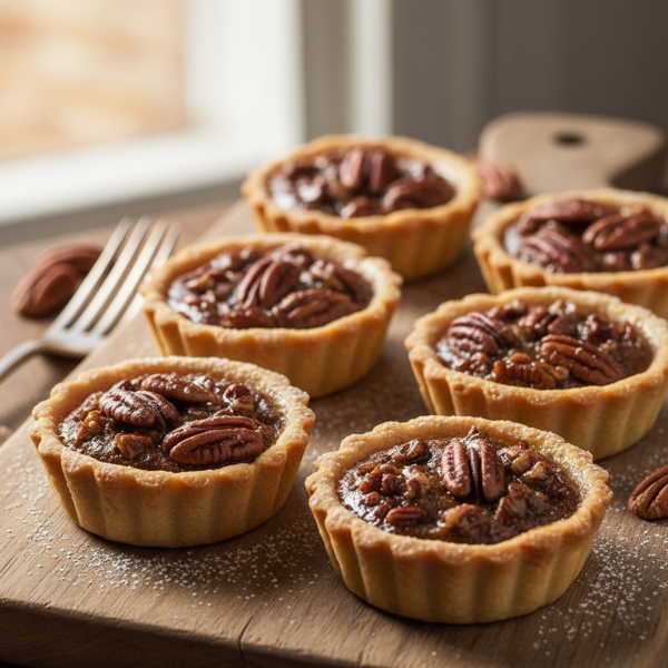Decadent Pecan Tassies recipe