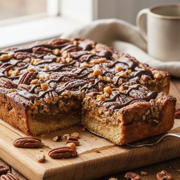 Decadent Pecan Toffee Crunch recipe