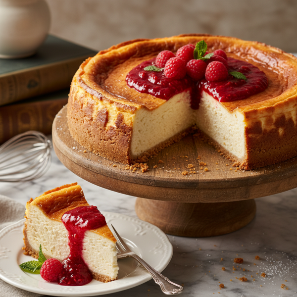 Decadent Philadelphia Style Cheesecake recipe