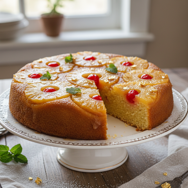 Decadent Pineapple Upside-Down Delight recipe
