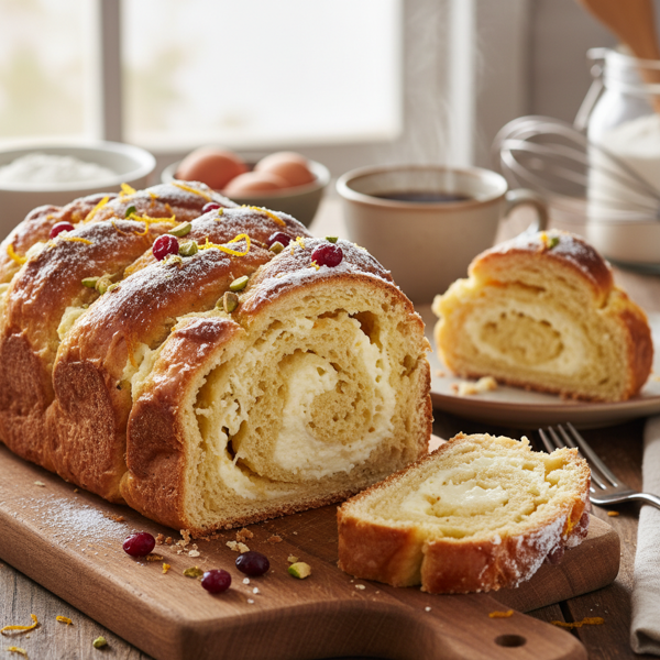 Decadent Polish Babka with Creamy Cheese Filling recipe
