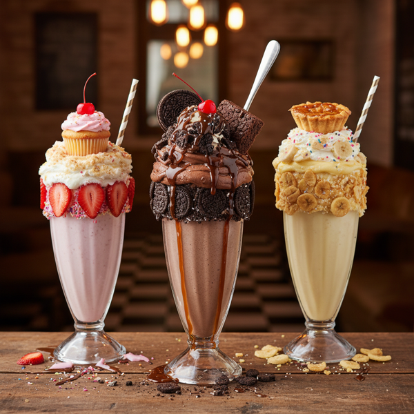 Decadent Pudding Parlor Milkshakes recipe