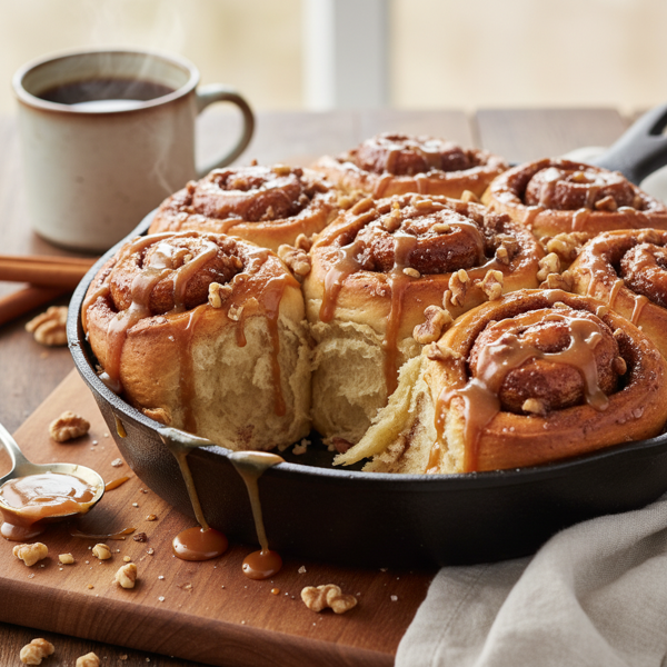 Decadent Pull-Apart Cinnamon Sticky Buns recipe