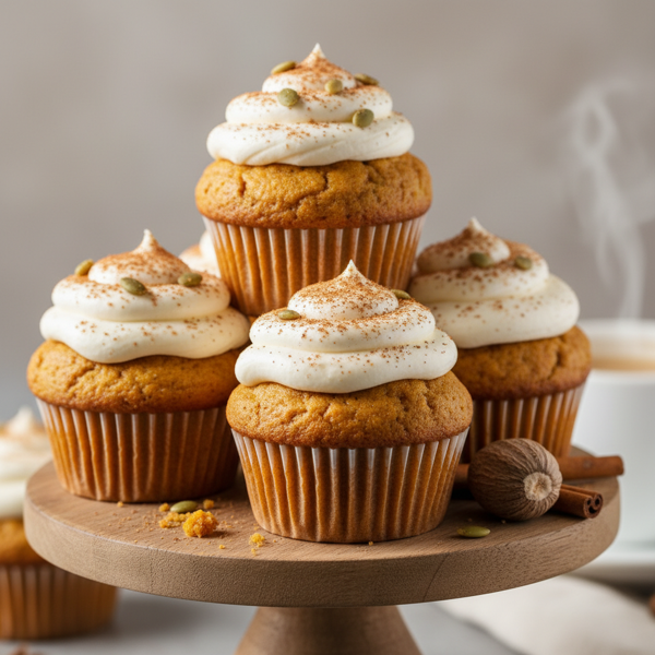 Decadent Pumpkin Spice Cream Cheese Muffins recipe