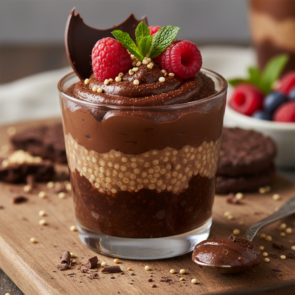 Decadent Quinoa Chocolate Mousse recipe