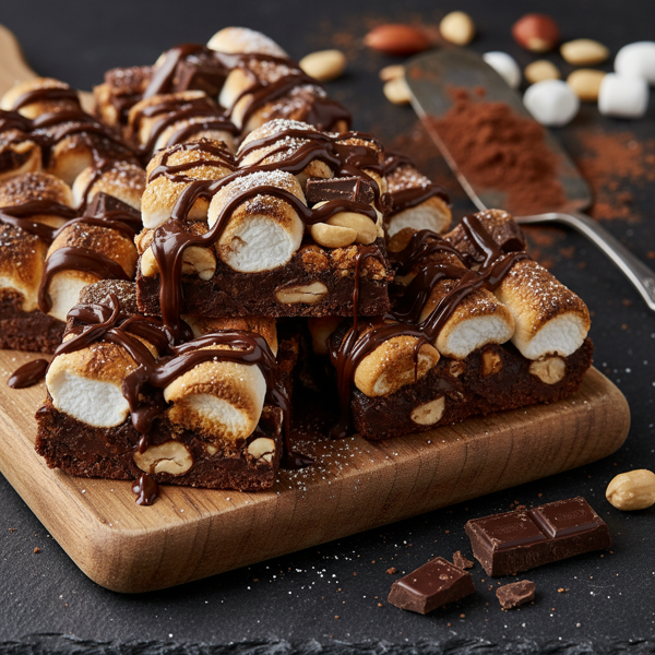 Decadent Rocky Road Treats recipe