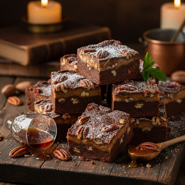 Decadent Rum Pecan Fudge recipe