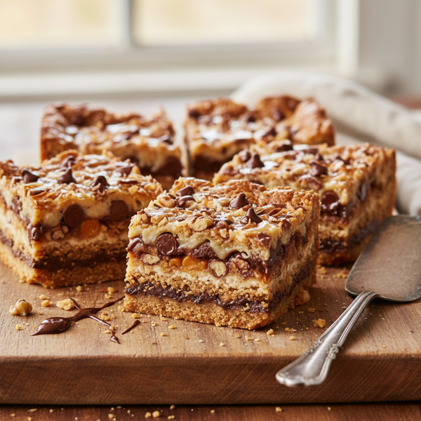 Decadent Seven Layer Magic Bars recipe