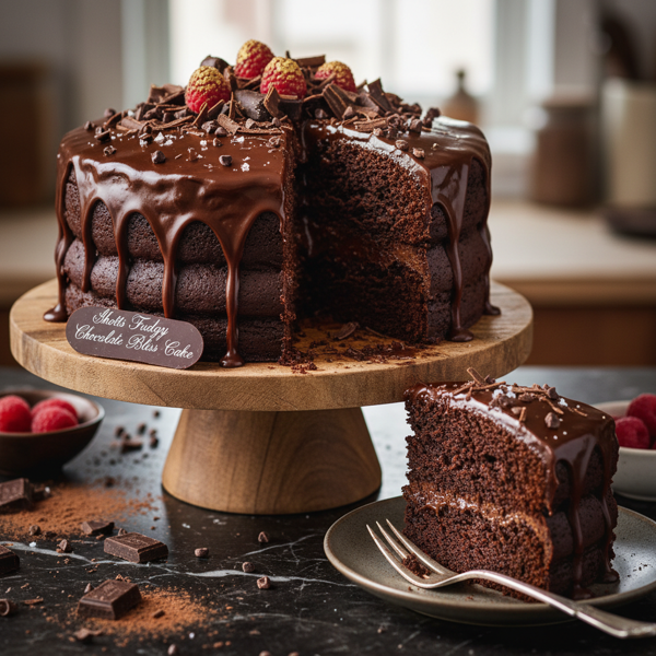 Decadent Shotts Fudgy Chocolate Bliss Cake recipe