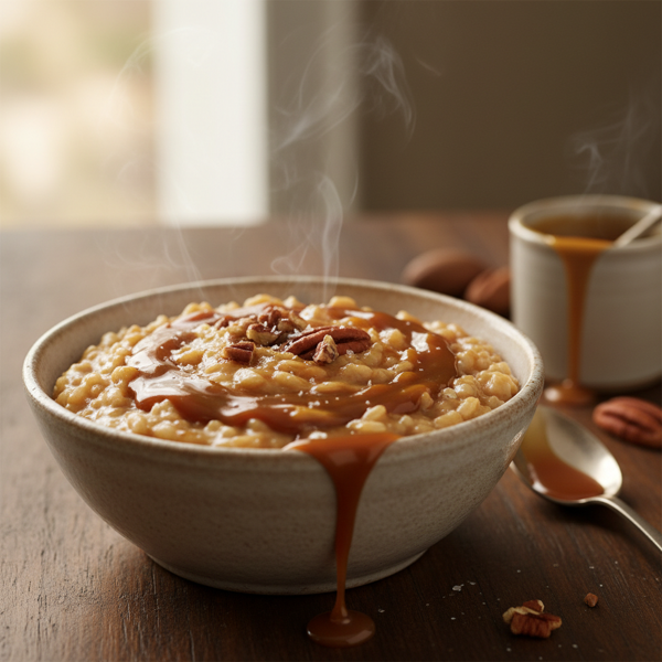 Decadent Slow Cooker Caramel Rice Pudding recipe