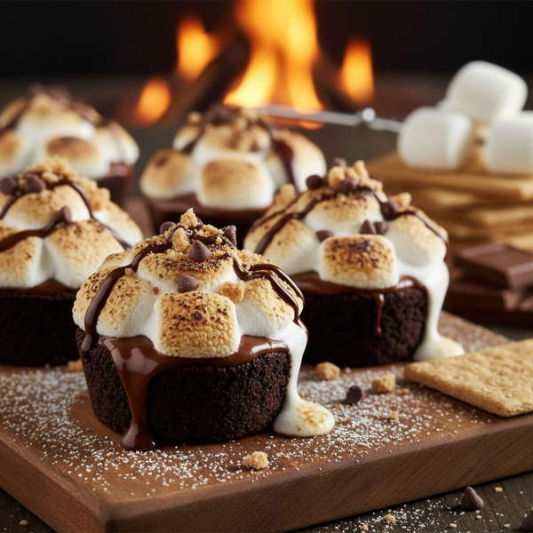 Decadent S'more Cups recipe