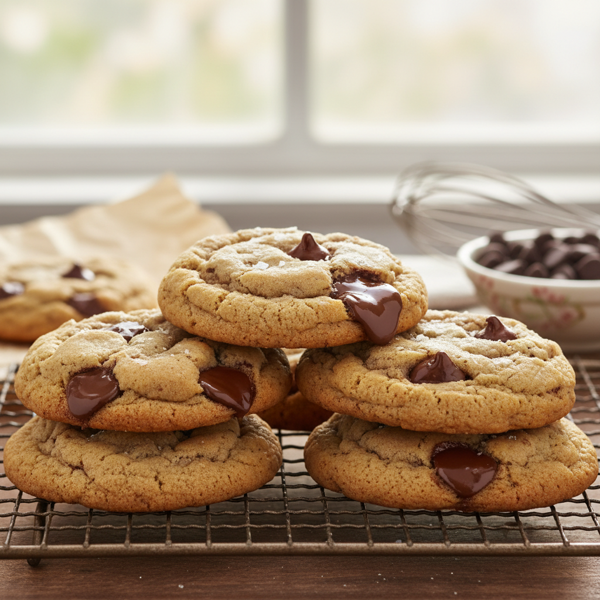 Decadent Soft and Chewy Milk Chocolate Chip Cookies recipe