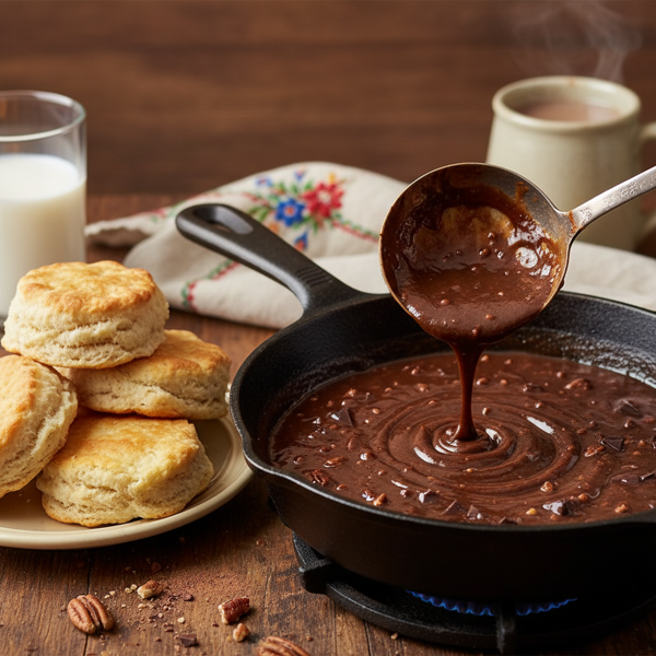 Decadent Southern Chocolate Biscuit Sauce recipe