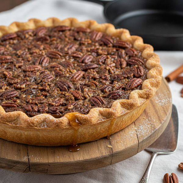 Decadent Southern Pecan Bliss Pie recipe