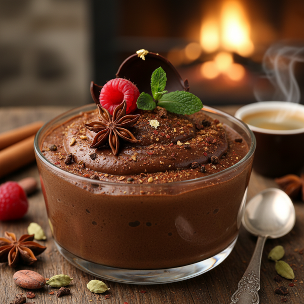 Decadent Spiced Chocolate Mousse recipe