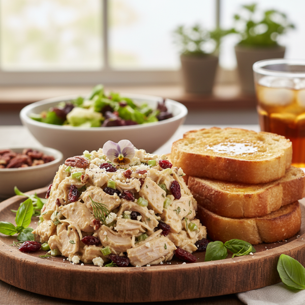 Decadent St. Louis Chicken Salad Delight recipe