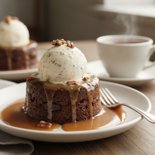 Decadent Sticky Toffee Pudding with Toffee Sauce recipe