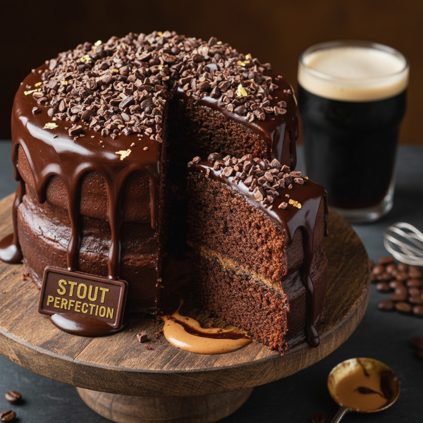 Decadent Stout Chocolate Cake recipe