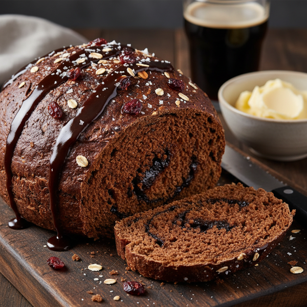 Decadent Stout & Molasses Brown Bread recipe