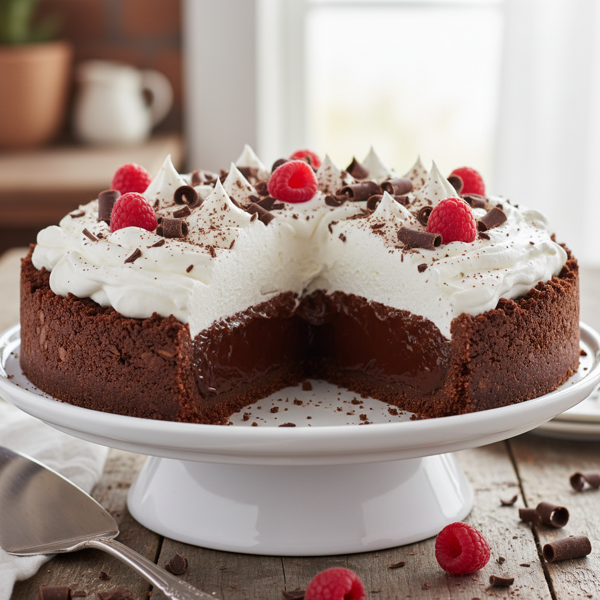 Decadent Sugar-Free Chocolate Cream Pie recipe