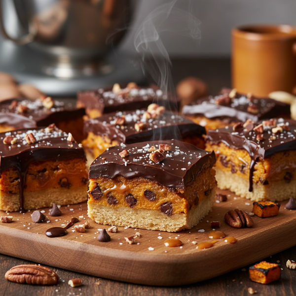 Decadent Sweet Potato Chocolate Delight Bars recipe