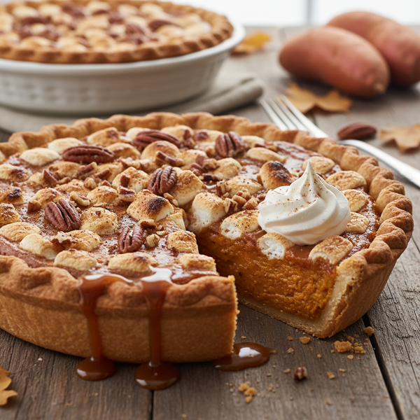 Decadent Sweet Potato Pie recipe
