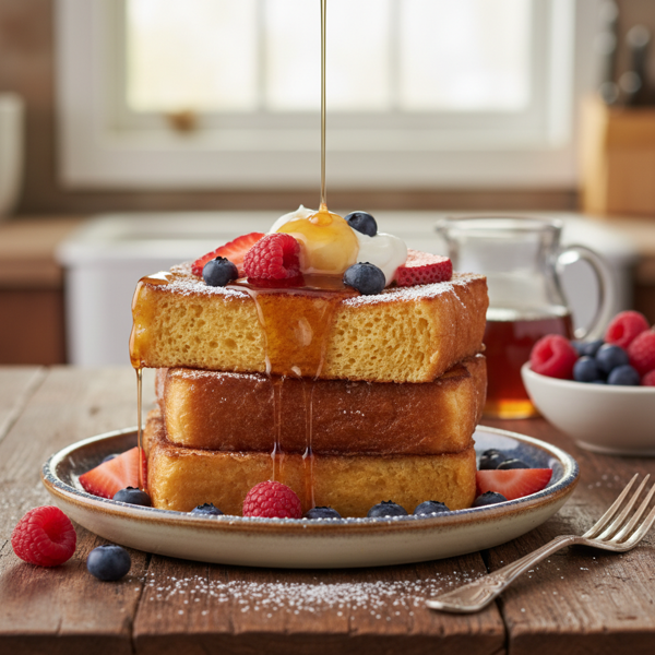 Decadent Texas Toast French Toast recipe