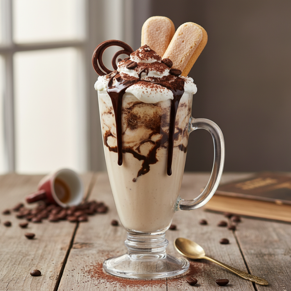 Decadent Tiramisu Dreams Milkshake recipe