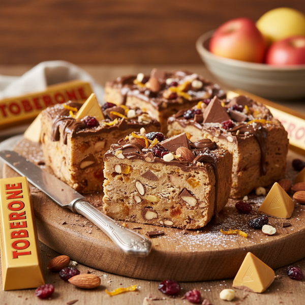 Decadent Toblerone Fruit & Nut Fudge recipe