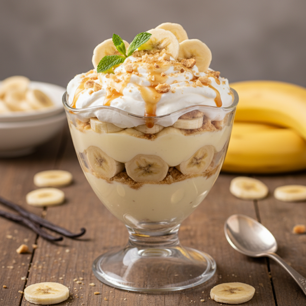 Decadent Vanilla Banana Pudding Delight recipe