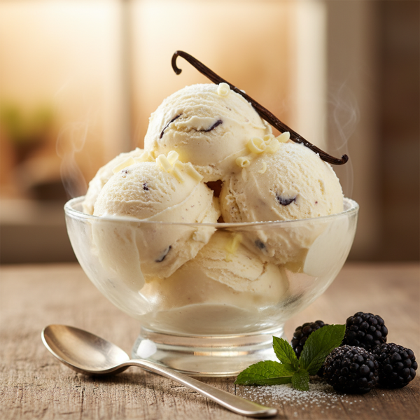 Decadent Vanilla Bean Custard Ice Cream recipe