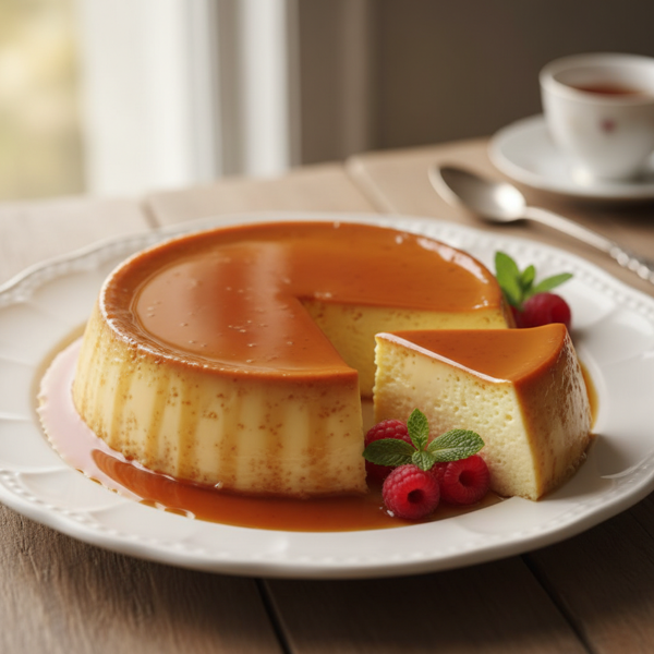 Decadent Vanilla Cheese Flan recipe