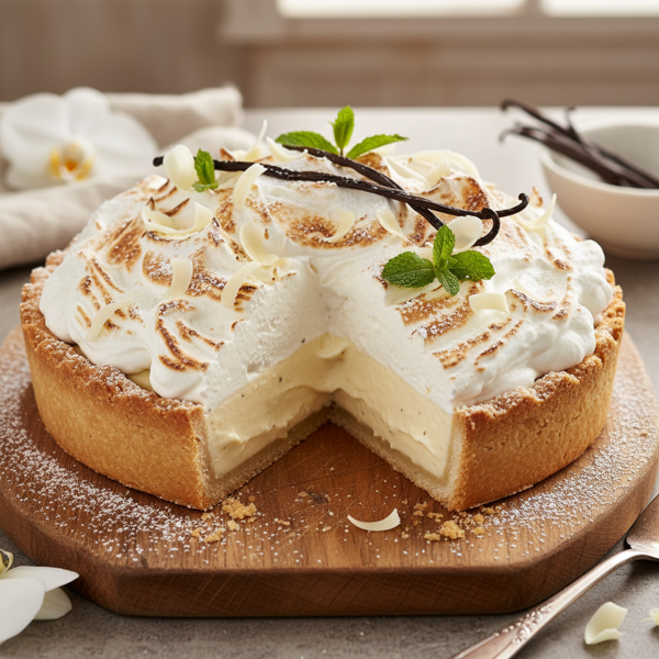 Decadent Vanilla Cream Pie Delight recipe