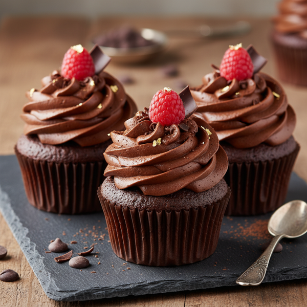 Decadent Vegan Chocolate Cupcakes with Luxurious Chocolate Mousse recipe