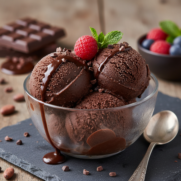 Decadent Vegan Chocolate Sorbet recipe